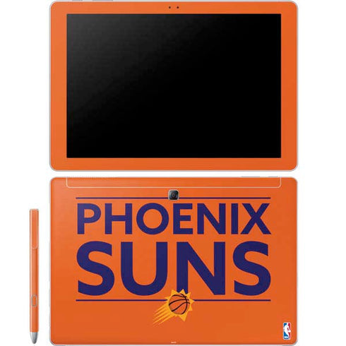NBA Phoenix Suns Standard - Orange Galaxy Book 12in Skin